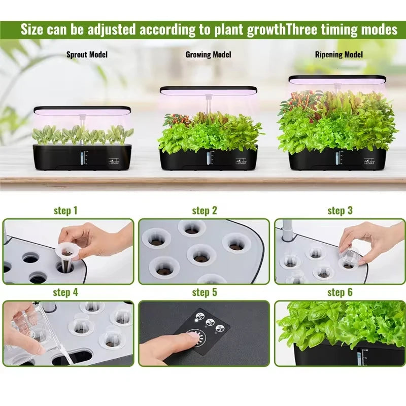 Hydroponics Smart Indoor Garden Planter